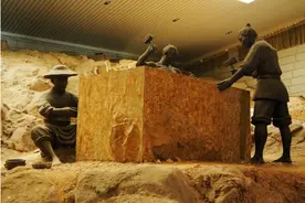 考古队挖掘徐州汉墓，突然出现一道诡异影子，直接吓跑考古人员图片