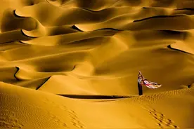 塔克拉玛干沙漠发现海洋，水量堪比8条长江，究竟是怎么回事图片