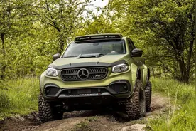 合法改装！奔驰X级皮卡现身，自驾，美食，享受青春图片