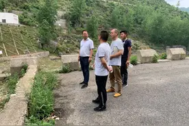 西秀区人民政府副区长刘可立同志到油菜河、新场河水库检查防汛工作图片