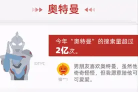 光淘宝上就被搜了两亿次，奥特曼怎么成了2020年的顶流？图片