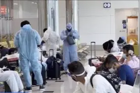 记者记录飞往印度新德里全程 直击疫情封锁下的民众生活图片