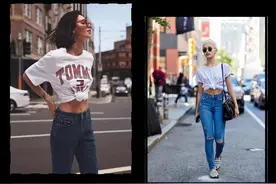 夏天穿T恤不要乱塞衣角，送你5种“时髦打结法”，提升搭配高级感图片