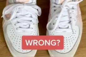 鞋带经常松绑？网友教正确绑带方法图片