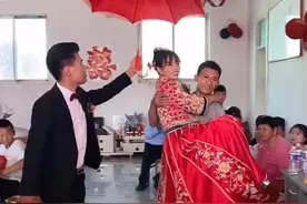 安徽一女子出嫁8个哥哥2个弟弟暖心守护，网友：娘家人最好的祝福图片