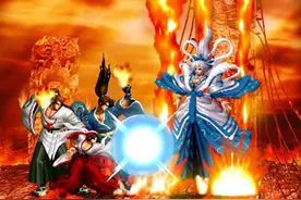 草薙京和八神庵宿命之战的开始，原来拳皇大蛇篇的故事这么庞大图片