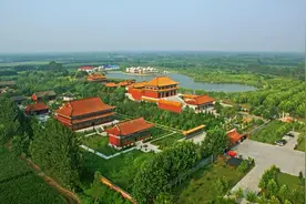 山东菏泽定陶区仿山景区掠影图片