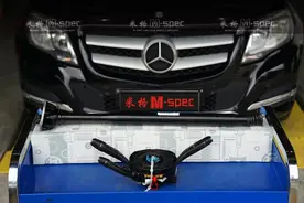 奔驰GLK 300行驶异响原因排查及处理图片