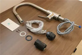 用料厚道可伸缩，双模用水可选，云米抽拉水龙头体验图片