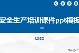 为什么要进行安全培训？45页安全生产培训课件ppt模板，果断收藏图片