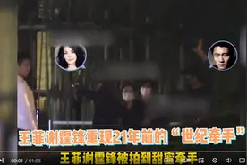 王菲谢霆锋深夜聚餐回家重现21年前“世纪牵手”，力破分手传言图片