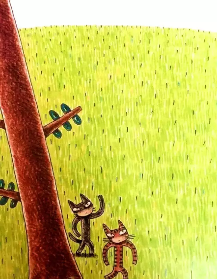 绘本推荐 |《虎斑猫和黑猫》一个温暖人心的友情故事
