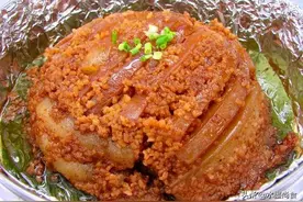 制作粉蒸肉要不要加水，少有人知道，多这几步，更加嫩滑而不糜图片