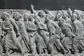 人民英雄纪念碑浮雕五卅运动的主设计师：王临乙雕塑艺术欣赏图片