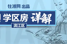 塔尖学区房挂牌价7万，一夜上调40万，滨江区豪宅学区房生源太多图片