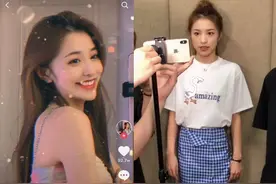 10个网红9个照骗！刘思瑶没有滤镜是方脸，火线妹长相很普通图片