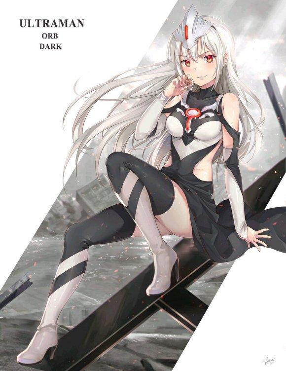 五个邪恶的奥特曼变为小姐姐后，我要投黑暗欧布和贝利亚一票