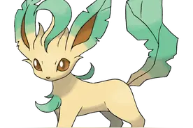 宝可梦No.470——叶伊布图片