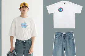 破洞牛仔裤，玩转着不羁感图片