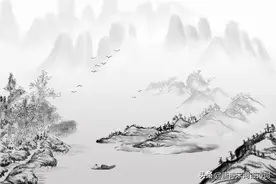回看天际下中流，岩上无心云相逐图片