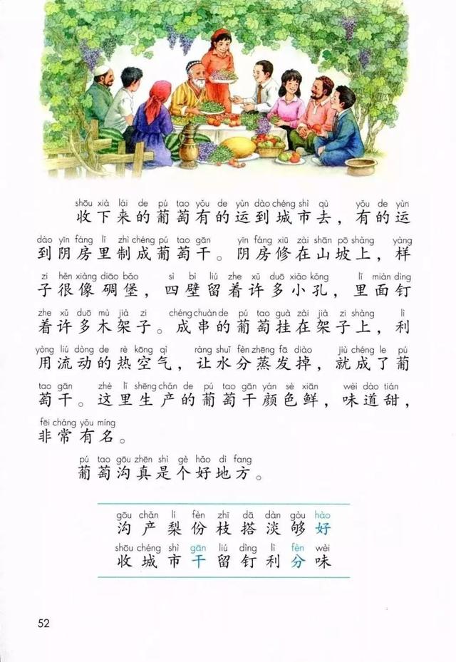 部编版语文二年级上第四单元每课知识点归纳