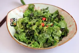 它被称为胰岛素“激活剂”，做成小菜爽口去腻，初夏吃正好图片