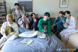 BTS防弹少年团惊现荒唐照！卧室床下出现女人的脚，还有保险套图片