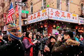 美国唐人街，正变得冷清，以前人来人往景象不复存在了图片