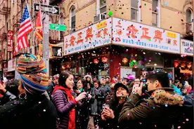 美国唐人街，正变得冷清，以前人来人往景象不复存在了图片