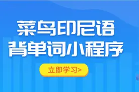 死磕单词！这个小程序解决你学印尼语的最大痛点图片