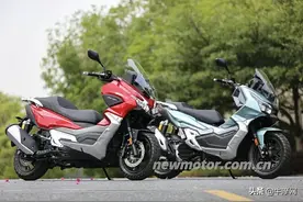 汽车级驾乘体验 娇小女骑士抢先体验大阳350ADV图片