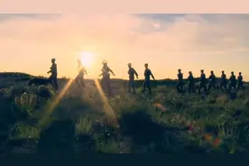 当充满军垦特色的红色旋律响起……图片