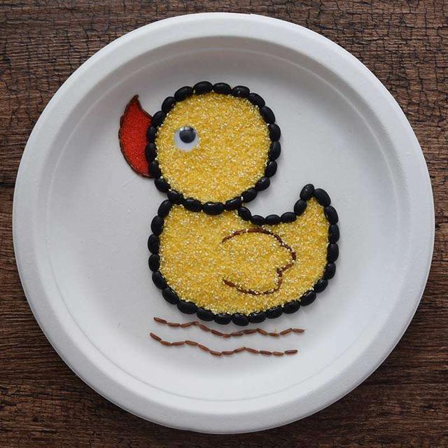 小朋友用“谷”拼图告诉你五谷是哪“五谷”，你知道五谷吗？