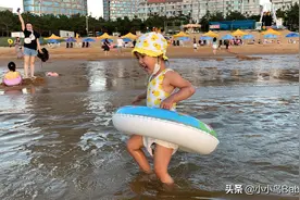 最美时节！威海的国际海水浴场图片