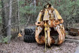 切尔诺贝利事故发生后，苏联派遣大批装甲车辆，到底是为对付什么图片