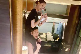 王子文520秀恩爱，骑男友吴永恩肩膀上甜喊：上面的空气也是甜的图片