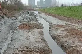 咸宁河道清污，居民下河抓起许多河鱼，网友质疑：这鱼能吃？图片