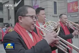 武汉这场“快闪”上了《新闻联播》，市民说：这才是过年的气氛图片