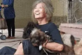 香港富二代获5000万遗产，却挥霍无度，现今流落街头、与狗为伴图片