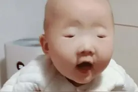 宝宝出生后都是“眯眯眼”？脸上有3个特点，早晚能变成大眼娃图片