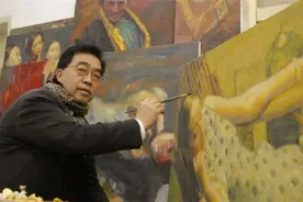 陈逸飞：娶小其29岁模特，痴迷于为妻子画像，却因过度劳累而亡图片