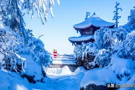 瓦屋山的天空蓝和落日辉，你值得拥有！图片