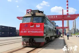 降成本减污染！武汉至陕西“铁矿砂货运班列”首开图片