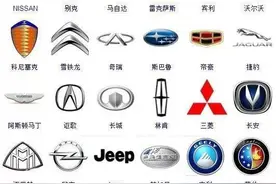 这300多个车标你能认识几个？（高清版）图片