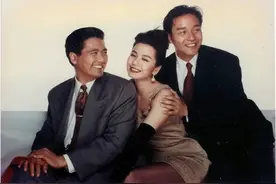1991年，钟楚红和发哥、张国荣演情侣，凭两支舞就征服了观众图片