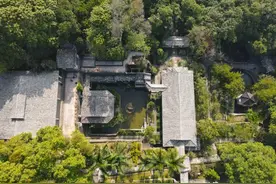 广西大山发现一庄园，占地400亩，为一民国将军所建图片