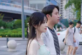 小仙女穿上汉服，真的好美，让你有恋爱的感觉！图片