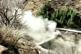 喜马拉雅山冰川断裂 撞破印度大坝酿洪水 150人恐遇难图片