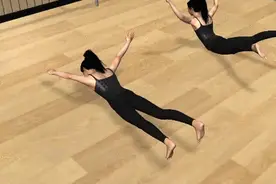 8岁女孩练舞摔伤，不是所有的孩子都适合学舞蹈图片