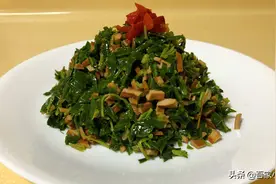 为什么自己拌出来的马兰头不好吃，我来教你怎么拌！图片
